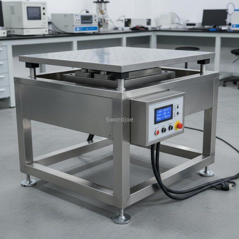 Stainless Steel Vibration Test Table with 500 Kg Load Capacity and 380V ...