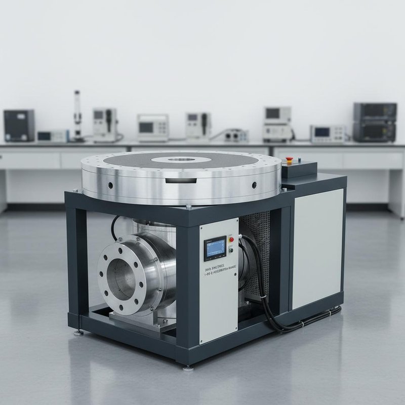 300 Kg Max Load Capacity Vibration Test Table with 20kN Sine Force and ...