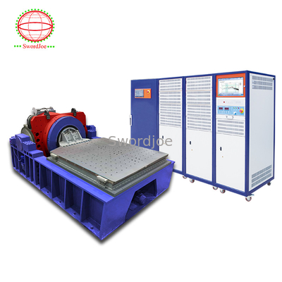 Electro Dynamic Vibration Test Table AC 380V Water Cooled 51mm / 76mm Amplitude
