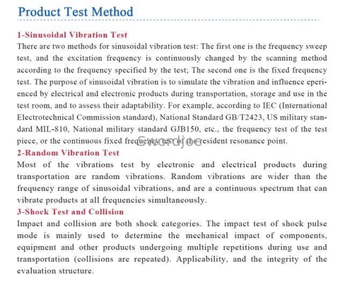 Electrodynamic Hydraulic Shaker Table Vibration Test System