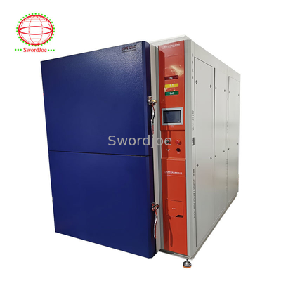Touch Screen Two Zone Thermal Shock Chamber -65 ℃ To 200 ℃ 208V Power Connection