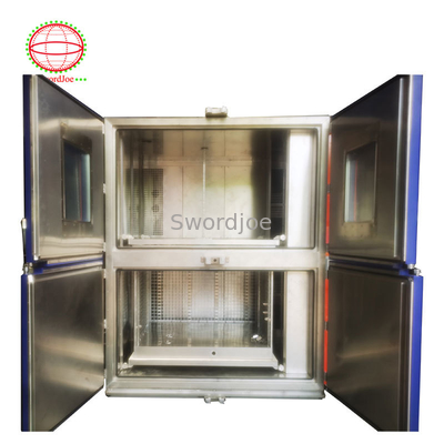 Two Zone Thermal Shock Test Chamber For Aerospace Automotive Electronics
