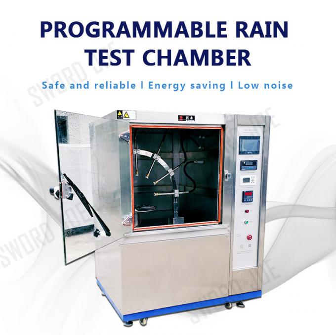 Simulate Rain Test Programmable Rain Test Chamber For Automotive parts